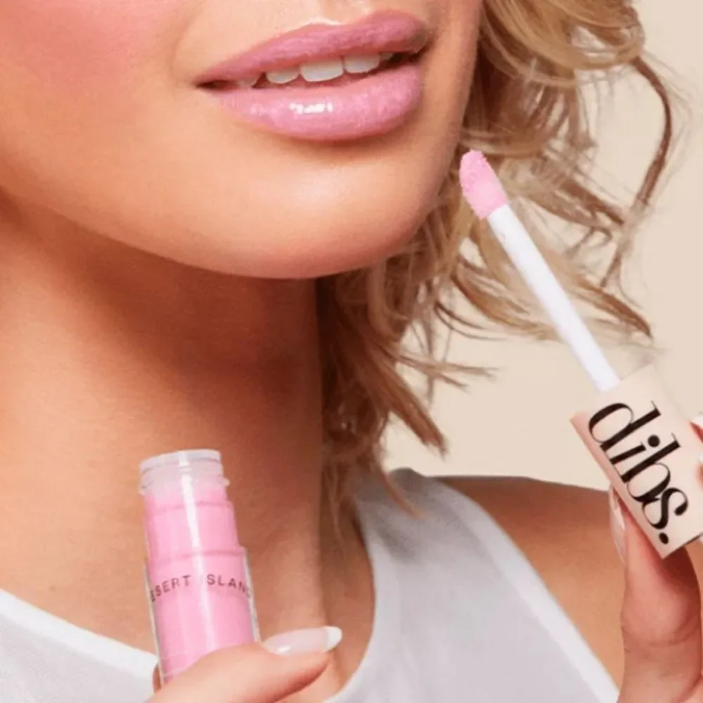 DIBS Pop Star Duet Baked Blush + Go To Glossy Balm Italian Soda NEW